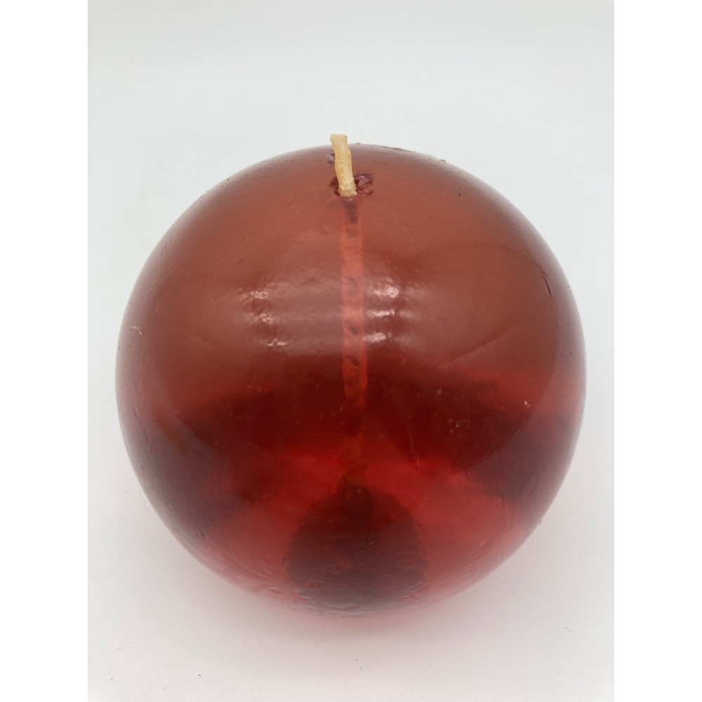 Partylite Raspberry Rapture Clear Ball Candle - Light Pink - Q38771 - Picture 5 of 10